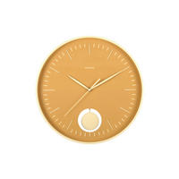 WANDUHR Grato Hellgelb  - Hellgelb, Basics, Kunststoff (41cm) - Karlsson
