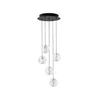 LED-PENDELLEUCHTE Ifos 30/150 cm  - Schwarz, Design, Metall (30/150cm)
