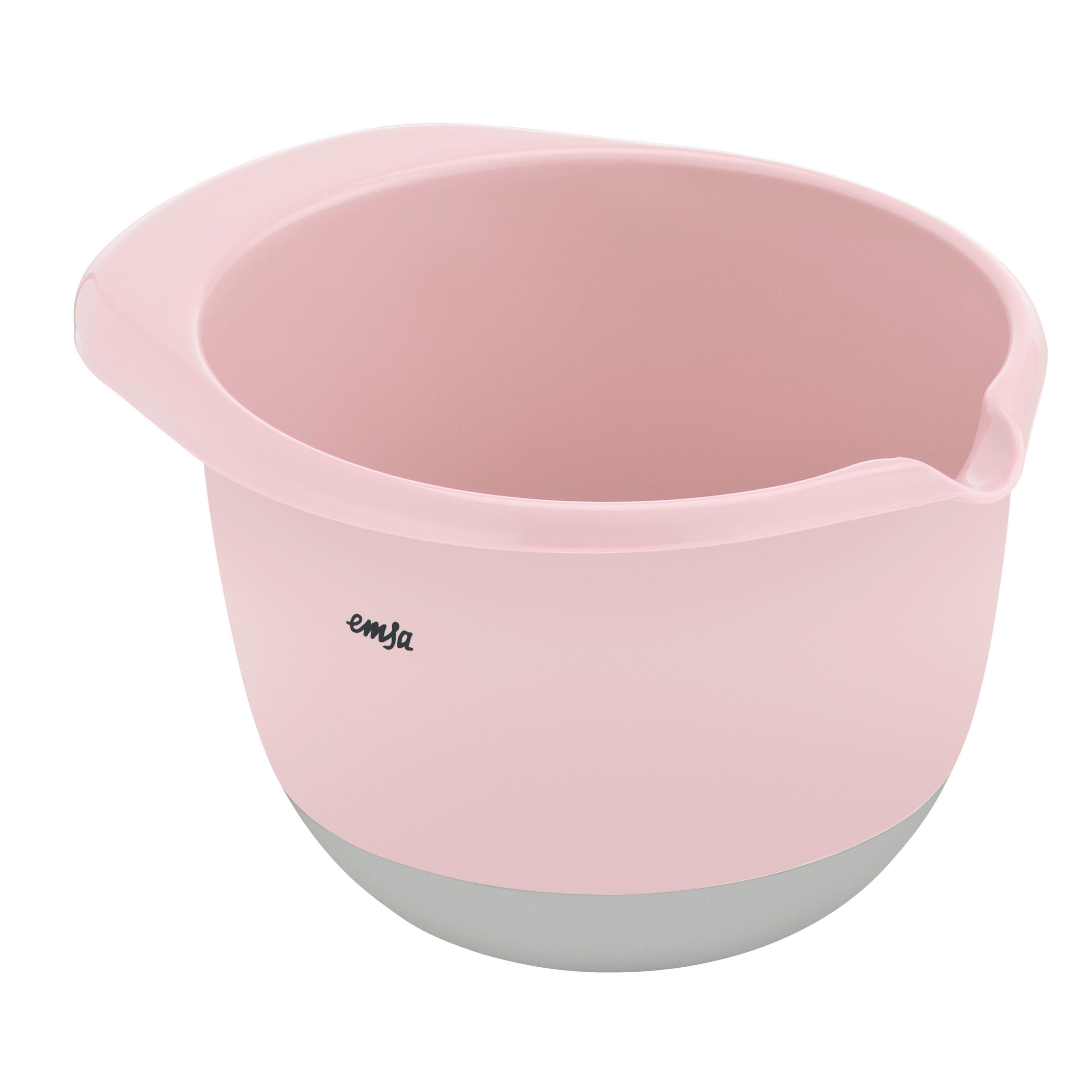 RÜHRSCHÜSSEL - Hellrosa, Basics, Kunststoff (17,8/12,7/20,9cm) - Emsa