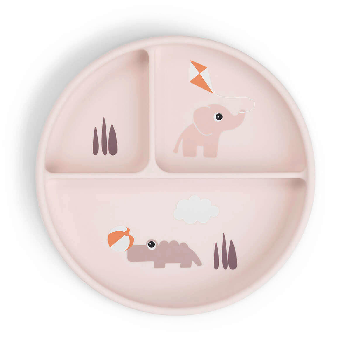 KINDERTELLER  - Hellrosa, Basics, Kunststoff (18/18/3,3cm)