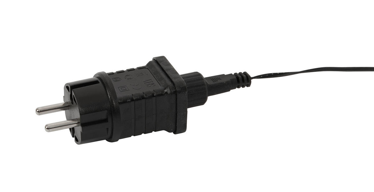 LED-DEKOLEUCHTE  - Schwarz, Basics, Kunststoff/Metall (50/150cm) - X-Mas