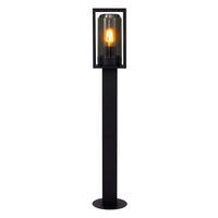 SOCKELLEUCHTE Griffin 14,5/14,5/80 cm  - Schwarz, Design, Metall (14,5/14,5/80cm) - Nordlux