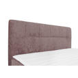 BOXSPRINGBETT 160/200 cm  in Altrosa  - Schwarz/Altrosa, Design, Textil/Metall (160/200cm) - Esposa