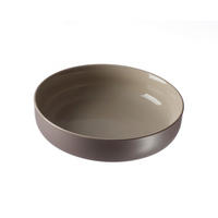 SCHALE Jasper 19 cm  - Taupe/Weiss, Design, Keramik (19cm) - Ritzenhoff Breker