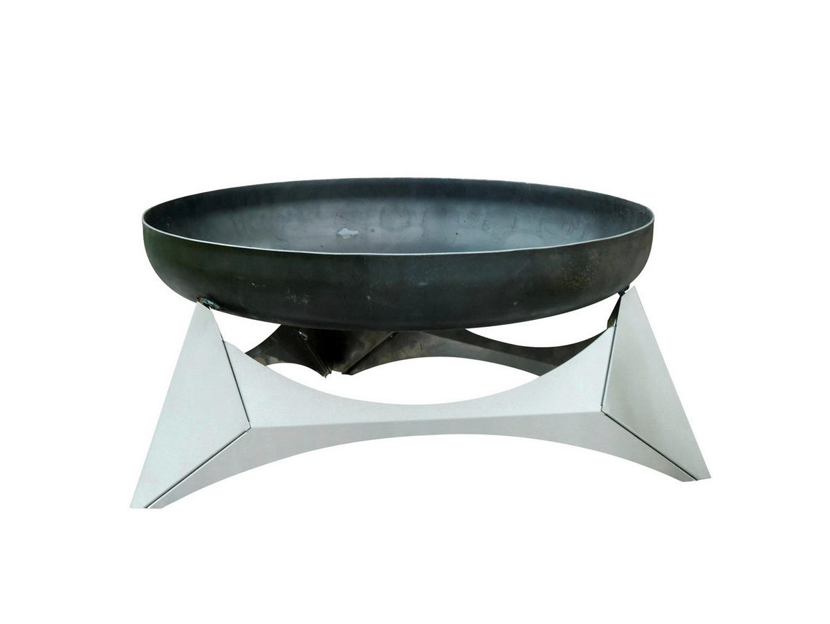 ELDFAT SVENSKAV ARKA M 2041   - stålfärgad/rostfärgad, Basics, metall (45/45/25cm)