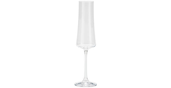 SEKTGLAS   - Klar, Design, Glas (0,21l) - Novel