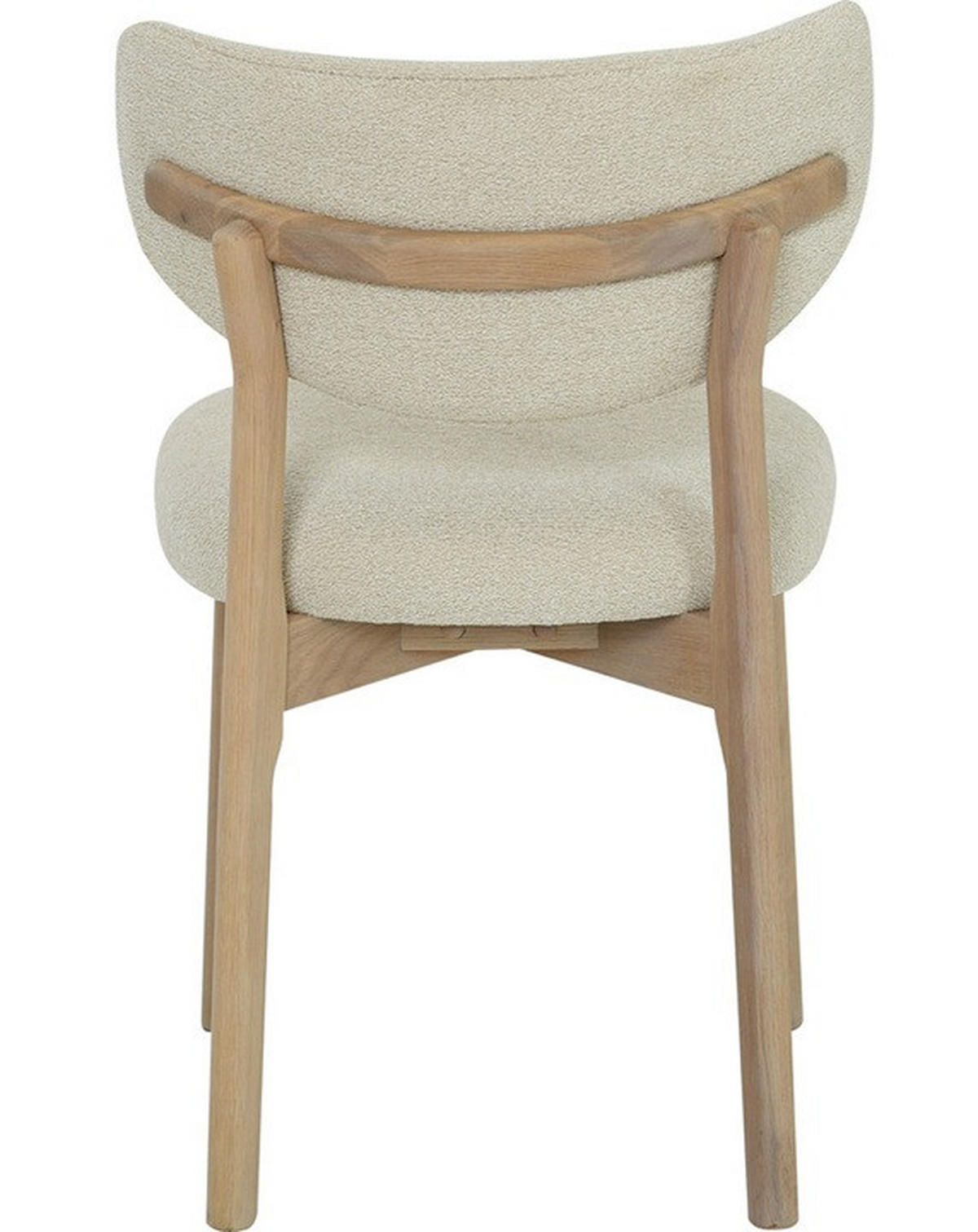 STOL     - beige/ek Bianco, Design, trä/textil (53/78/53cm) - Best Price