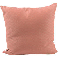 OUTDOOR-KISSEN Raute  - Koralle, Basics, Textil (55/55cm) - Stern