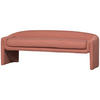 SITZBANK 160/60/52 cm Webstoff Rosa  - Rosa, Design, Textil (160/60/52cm) - Livetastic