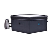 WHIRLPOOL NETSPA OCTOPUS  SP-OCT165B 193/73 cm  - Schwarz, Basics, Kunststoff/Metall (193/73cm)
