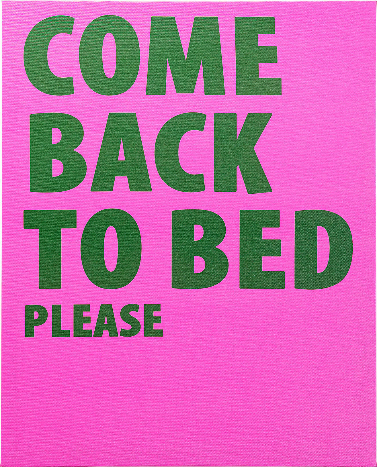 BILD Text  - Pink/Grün, Trend, Holzwerkstoff/Textil (40/50/2cm) - Kare-Design