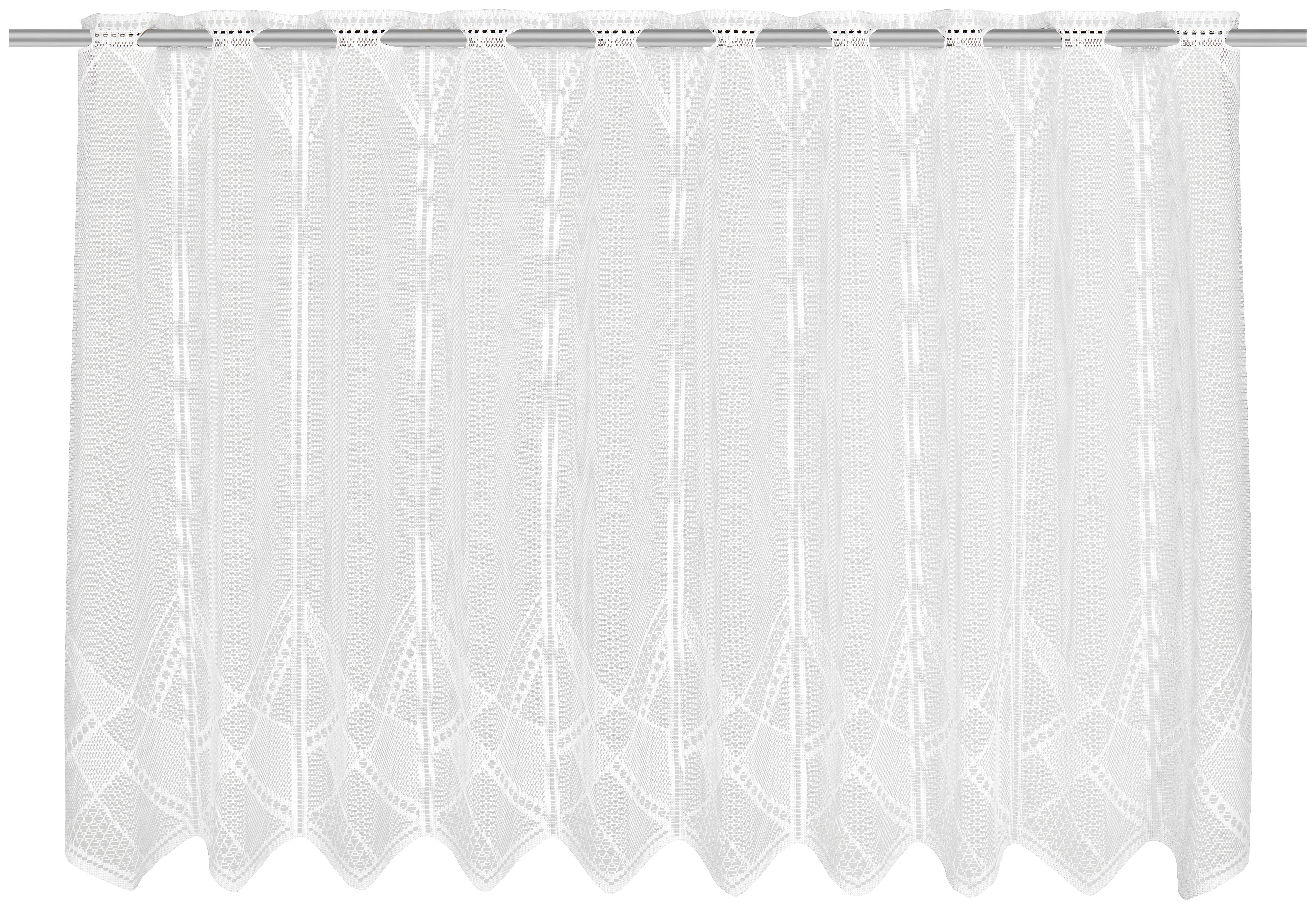 KURZGARDINE 45 cm   - Weiß, KONVENTIONELL, Textil (45cm) - Esposa
