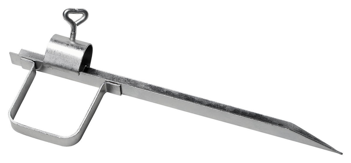 SONNENSCHIRMSTÄNDER - Silberfarben, Basics, Metall