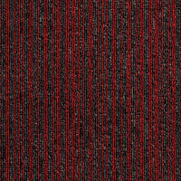 TEPPICHFLIESE - Rot/Grau, Basics, Textil (50/50cm)