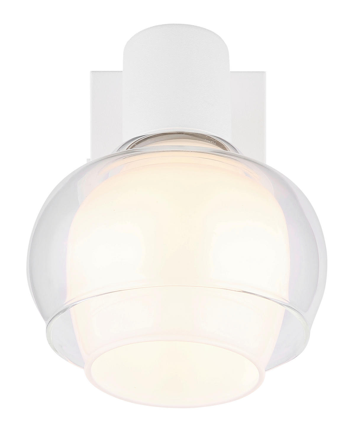 STRAHLER 10,5/13,5/12,5 cm   - Klar/Chromfarben, Design, Glas/Metall (10,5/13,5/12,5cm) - Globo