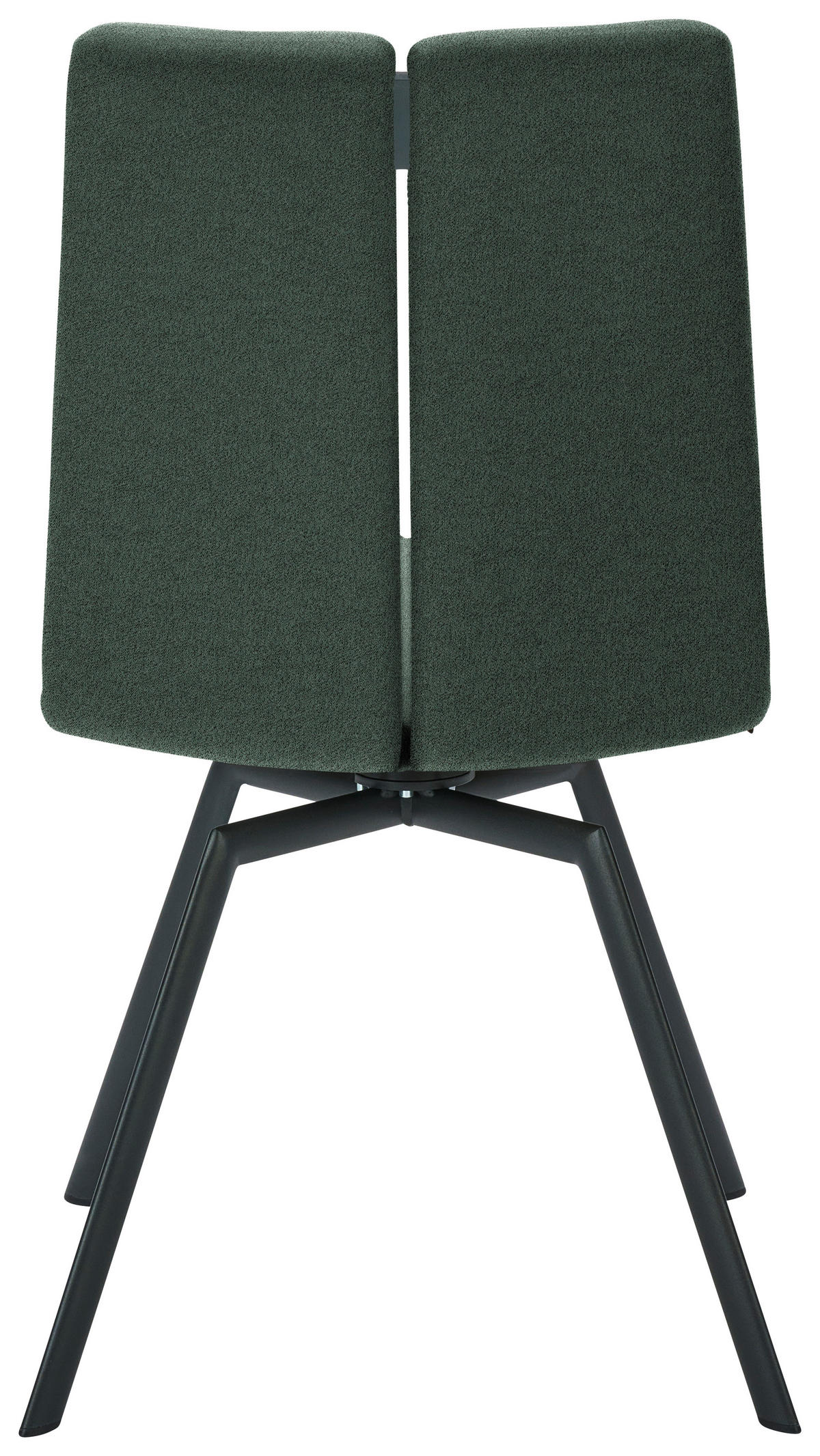 STUHL  Lederauswahl, Stoffauswahl, Typenauswahl Struktur  - Anthrazit/Opal, Design, Textil/Metall (50/92/64cm) - Venjakob