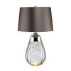 SVJETILJKA STOLNA  - prozirno/smeđa, Konvencionalno (35/60.5cm) - Elstead Lighting