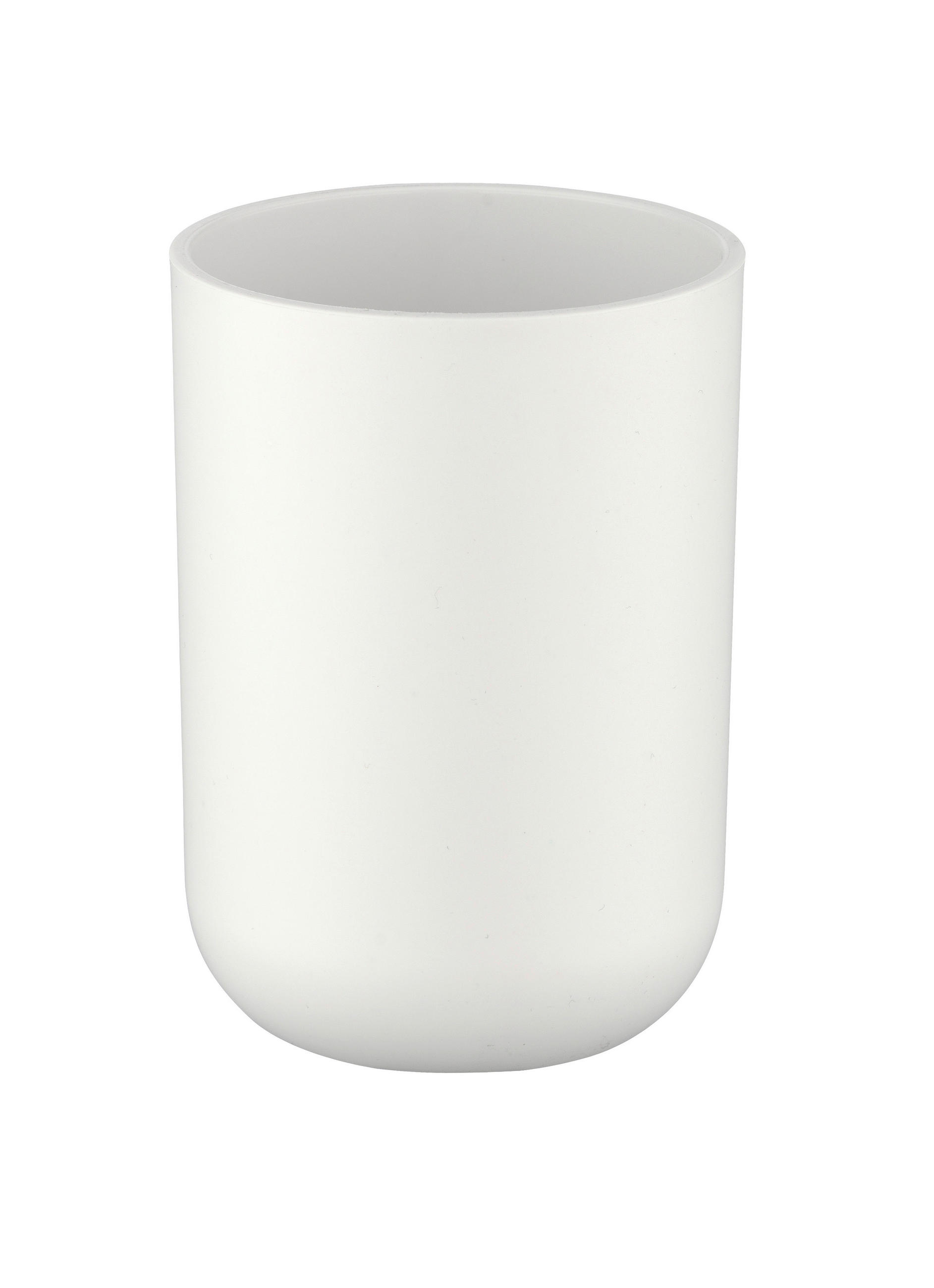 ZAHNPUTZBECHER - Weiß, Basics, Kunststoff (7,3/10,3cm) - Wenko