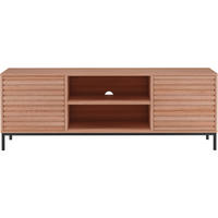 LOWBOARD  in 140/50/40 cm  - Schwarz/Naturfarben, Design, Holzwerkstoff/Metall (140/50/40cm) - MID.YOU