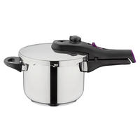 SCHNELLKOCHTOPF  SYSTEM RAPID 3,2 l  - Klar/Silberfarben, Basics, Glas/Metall