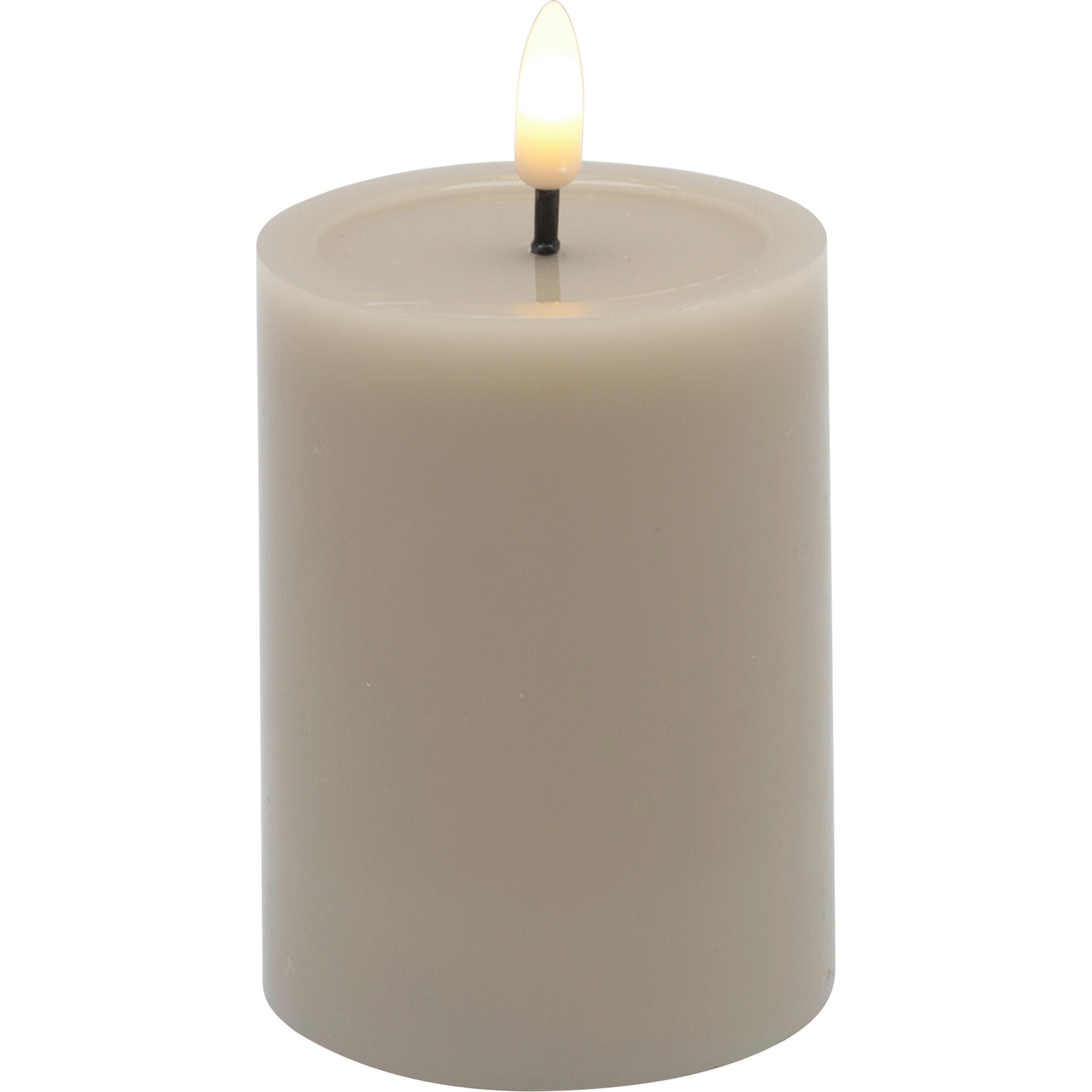 Lumânare Led 7,5/15 cm  - nisipiu, Lifestyle, plastic/parafină (7,5/15cm) - Ambia Home