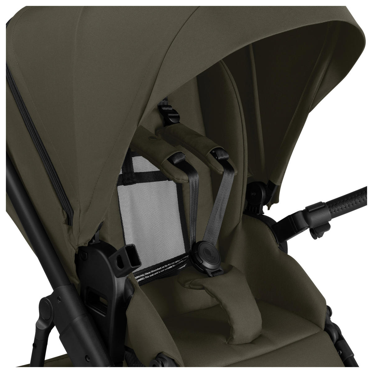 KINDERWAGEN  Salsa 5 Air  Canteen  - Graubraun, Basics (63/118/95.5cm) - ABC Design