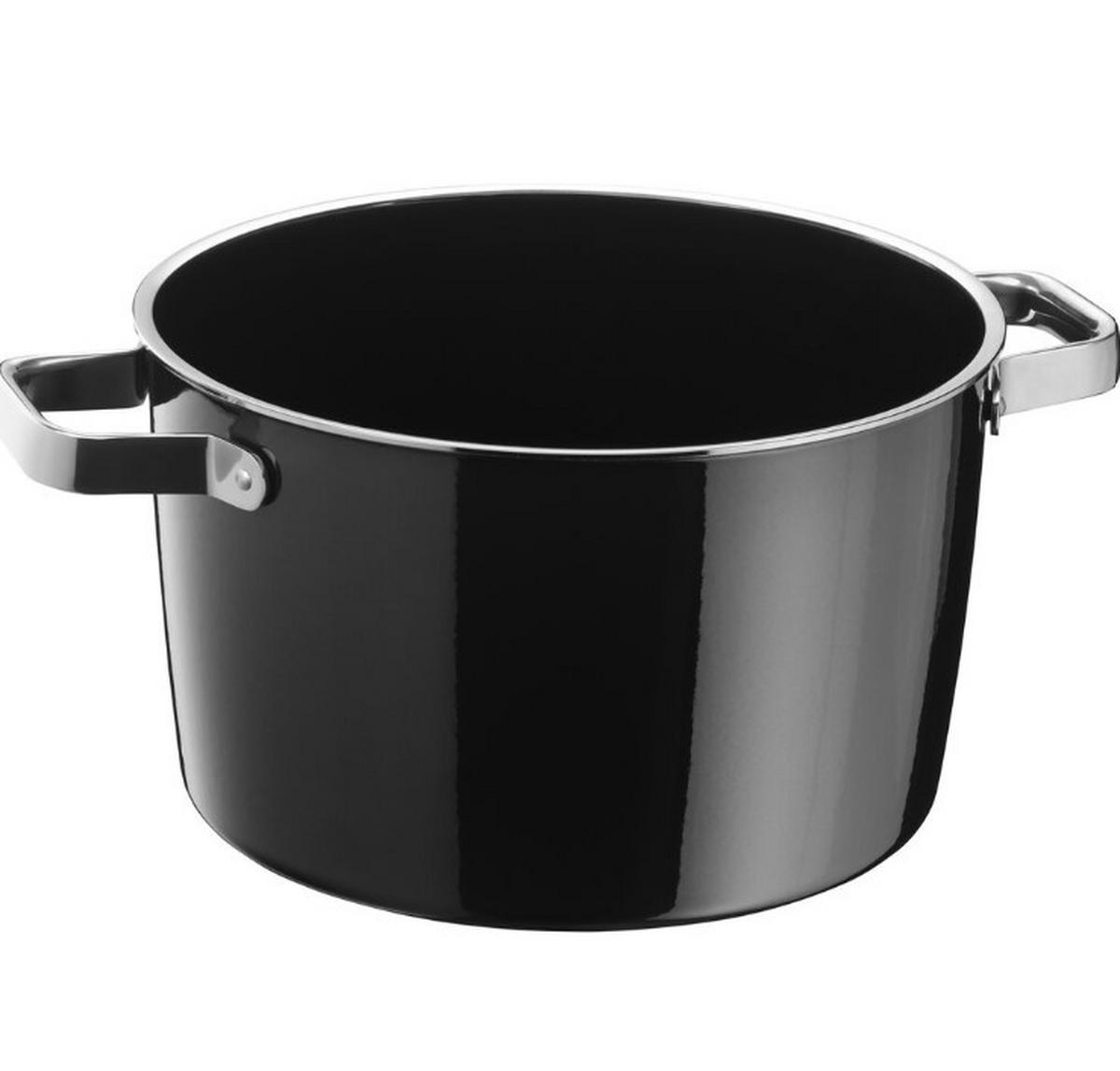 GRYTA FÖR KÖTT Fusiontec Aromatic 6,2 l  - stålfärgad/svart, Design, metall (24/15cm) - WMF