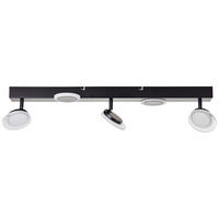 LED-STRAHLER Meriza 16/70/15 cm  - Schwarz, Design, Kunststoff/Metall (16/70/15cm) - Brilliant
