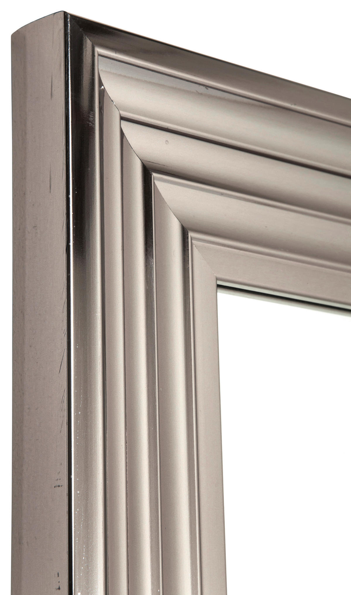WANDSPIEGEL 90/180/3,5 cm    in rechteckig  - Silberfarben, Design, Glas/Kunststoff (90/180/3,5cm) - Kare-Design