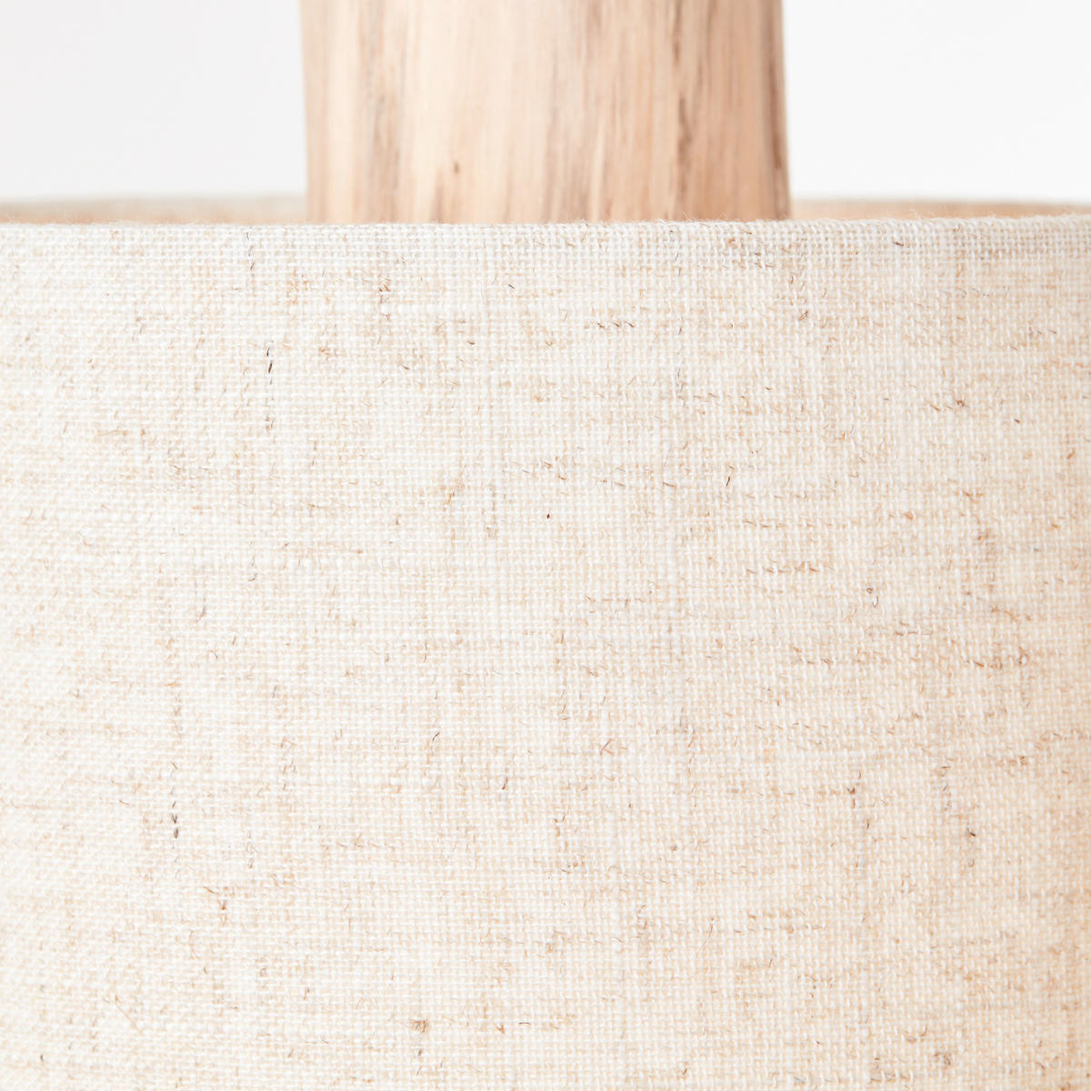 PENDELLEUCHTE 80/20/130 cm  - Schwarz/Naturfarben, Natur, Holz/Textil (80/20/130cm) - Brilliant