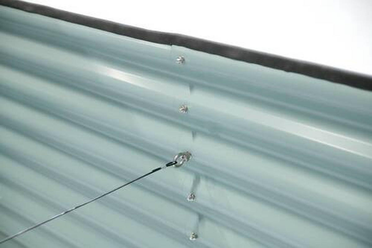 HOCHBEET  - Anthrazit, Basics, Metall (240/82/80cm) - Ambia Garden