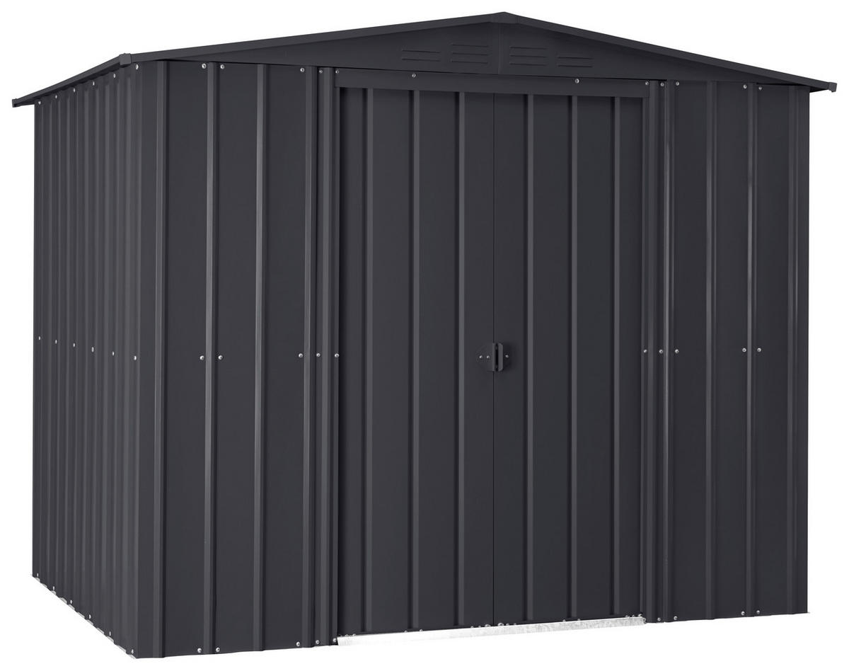 GERÄTEHAUS 245/198/247 cm  - Anthrazit, Basics, Metall (245/198/247cm)