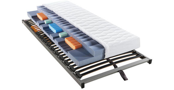 MATRATZENSET 80/200 cm - Silberfarben, Basics, Holz (80/200cm) - Sleeptex