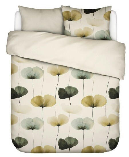 BETTWÄSCHE Kati Satin 135/200 cm  - Hellgrün, KONVENTIONELL, Textil (135/200cm) - Essenza