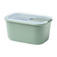 RECIPIENT PĂSTRARE ALIMENTE 0,450 l  - transparent/măsliniu, Konventionell, plastic (13,9/9/7cm) - Mepal