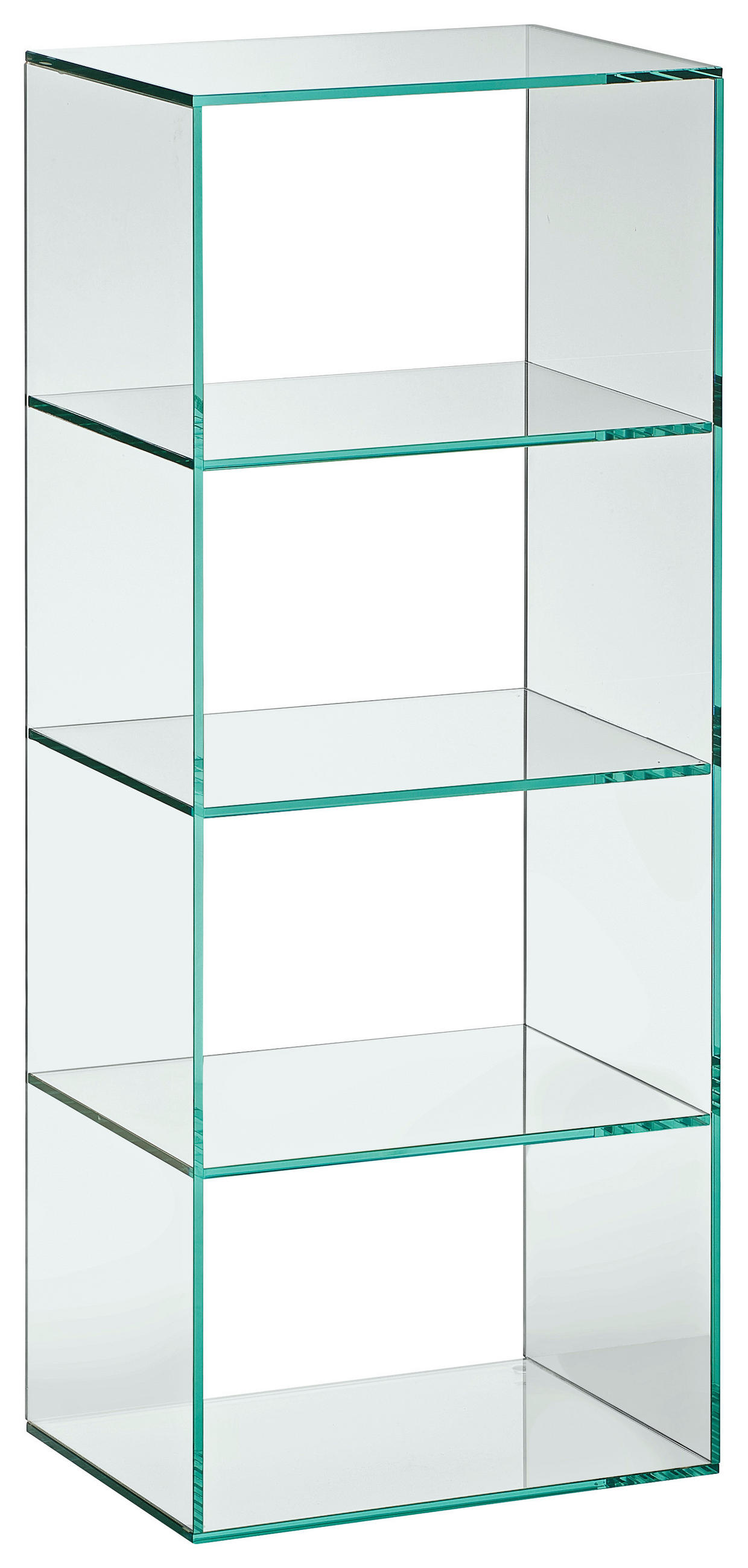 REGAL  40/99/30 cm Transparent  - Transparent, Design, Glas (40/99/30cm) - Xora