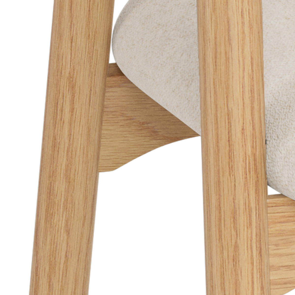 ARMLEHNSTUHL   Webstoff  Naturfarben, Beige  - Beige/Naturfarben, KONVENTIONELL, Holz/Textil (56/76/54cm) - MID.YOU