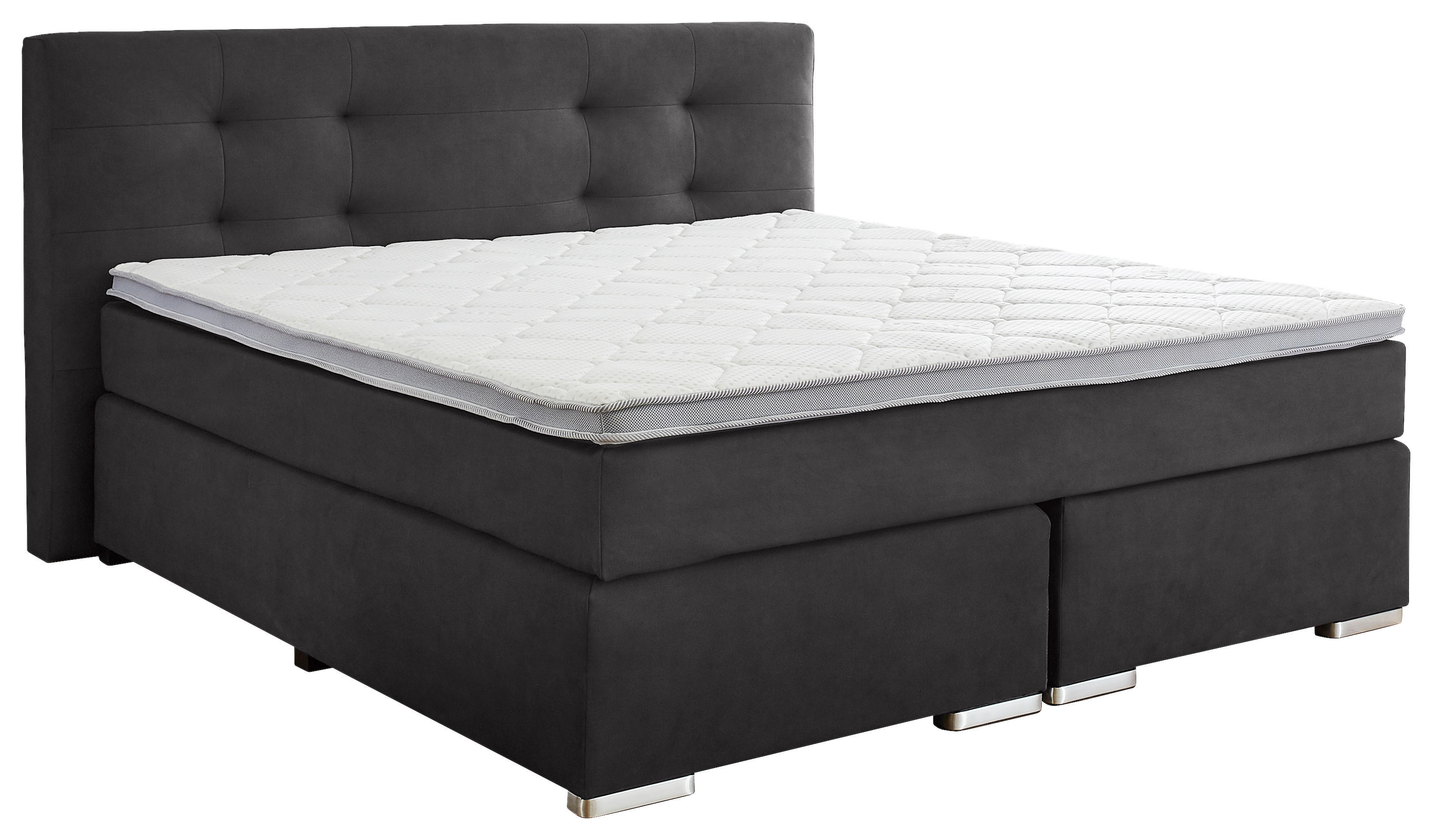 PAT BOXSPRING 180/200 cm antracit