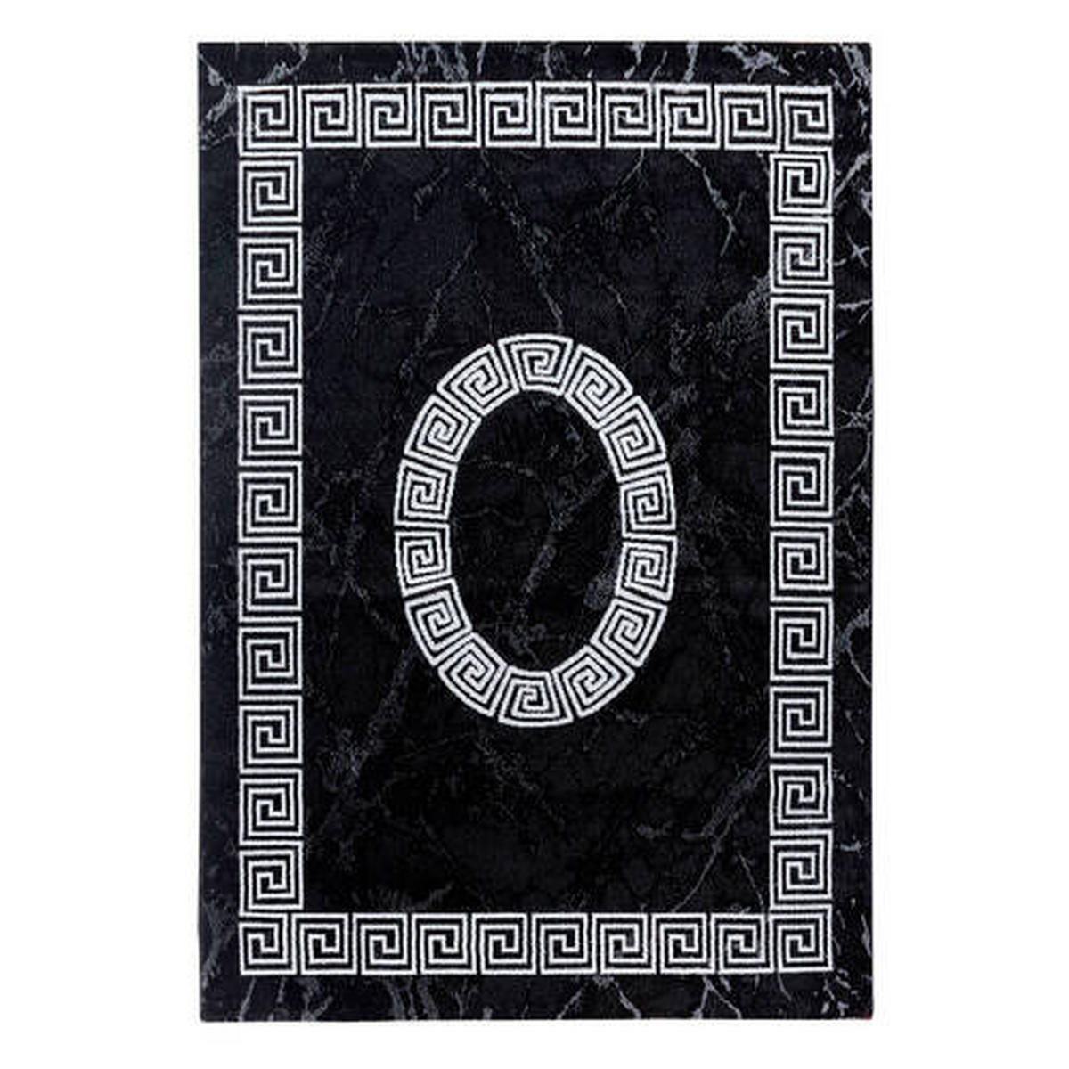 WEBTEPPICH 140/200 cm Plus Schwarz  - Schwarz, Basics, Textil (140/200cm) - Novel