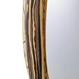 WANDSPIEGEL 60,5/80/2,7 cm    in oval  - Braun, LIFESTYLE, Glas/Holzwerkstoff (60,5/80/2,7cm) - Xora