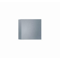 AUßENWANDLEUCHTE   - Nickelfarben, Design, Metall (10/10/10cm) - Helestra