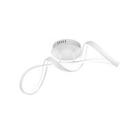 LED-TAKLAMPA Perugia  - vit, Design, metall (60/22/18cm)