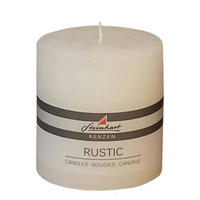 STUMPENKERZE 9,8/10 cm  - Weiss, Basics (9,8/10cm) - Steinhart