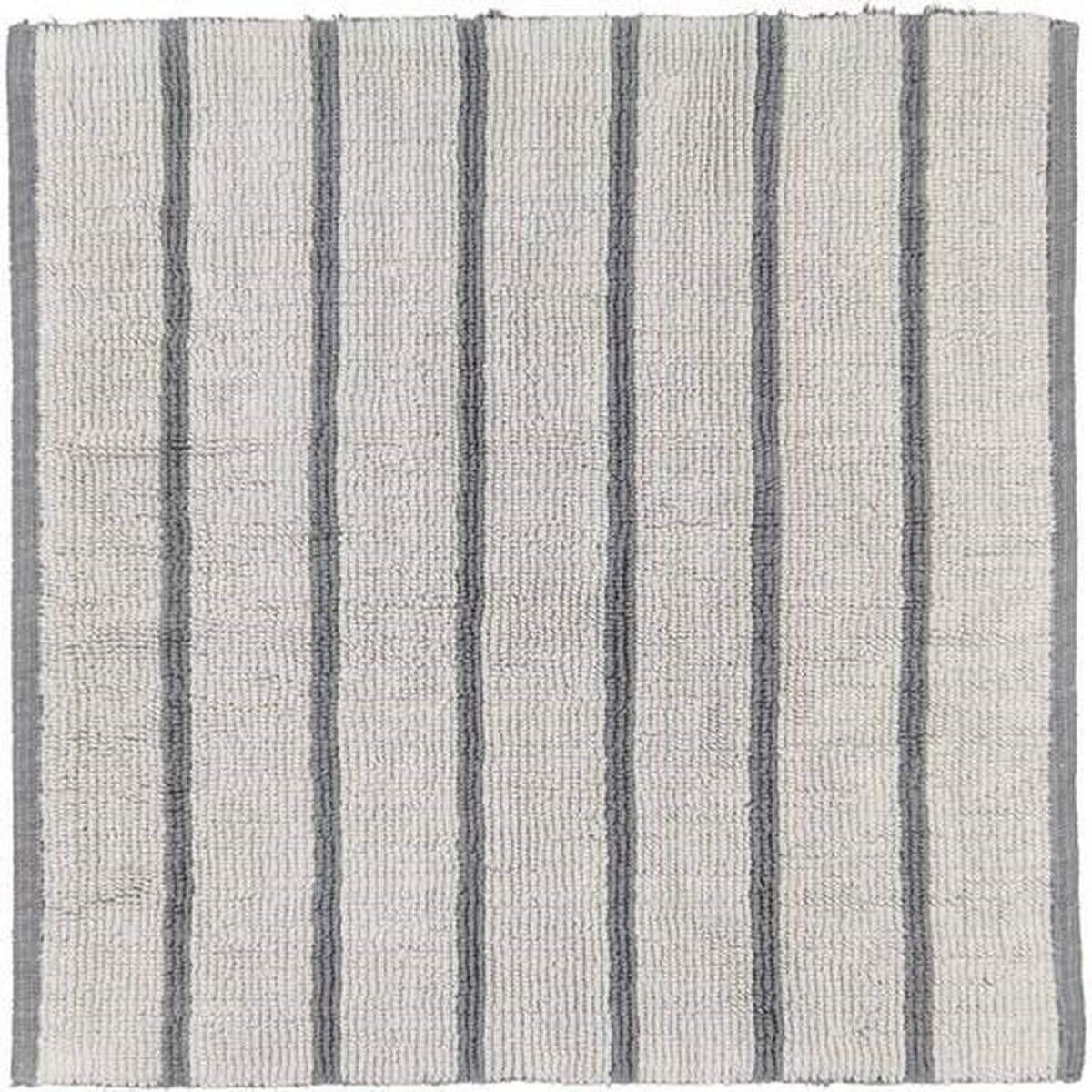 BADTEPPICH Anthrazit, Grau 60/60 cm  - Anthrazit/Grau, Basics, Textil (60/60cm) - Cawoe