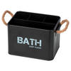 BOX - Schwarz/Weiß, Basics, Metall (19/12,5/13cm) - Wenko