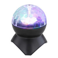 DISKO SVETILKA   //// - črna/prozorno, Basics, umetna masa (11/12,5cm) - Globo