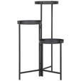 BLUMENSTÄNDER Metall  - Schwarz, Trend, Metall (90/76cm) - Landscape
