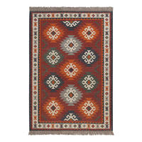 HANDWEBTEPPICH 80/150 cm Blancard Multicolor  - Multicolor, KONVENTIONELL, Textil (80/150cm)