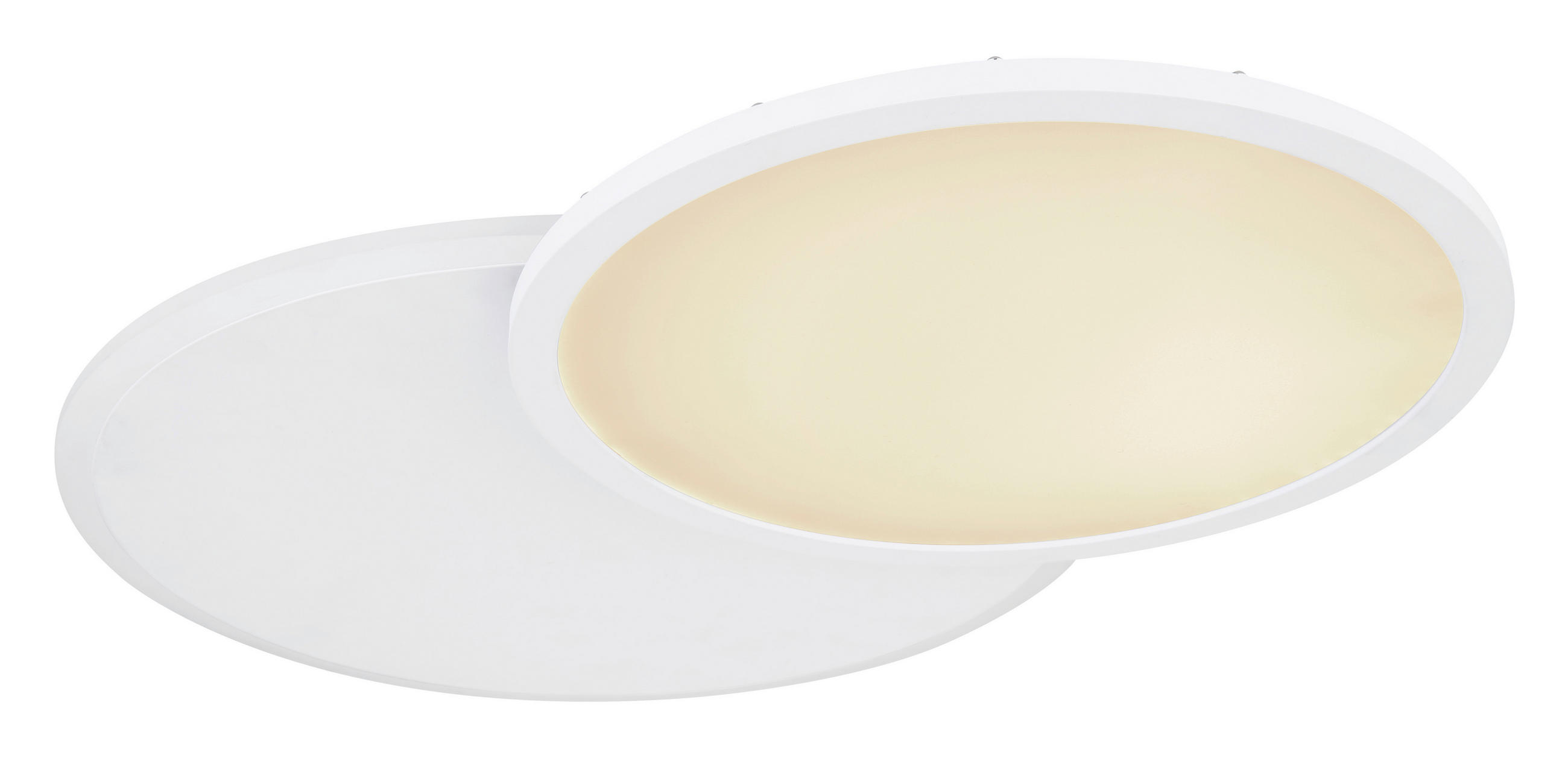 LED-DECKENLEUCHTE 33/45,2/7,5 cm   - Weiß, Trend, Kunststoff/Metall (33/45,2/7,5cm)