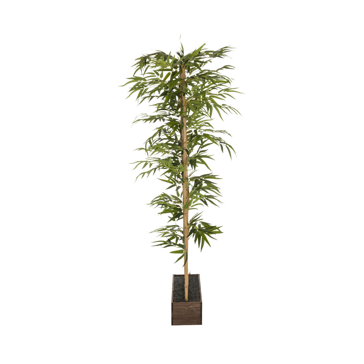 BAMBUS Bambus  - Dunkelbraun/Braun, Basics, Holzwerkstoff/Kunststoff (60/150/30cm) - MID.YOU